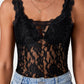 Lace Scoop Neck Tank