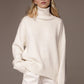 Basic Bae Turtleneck Dropped Shoulder Long Sleeve Sweater