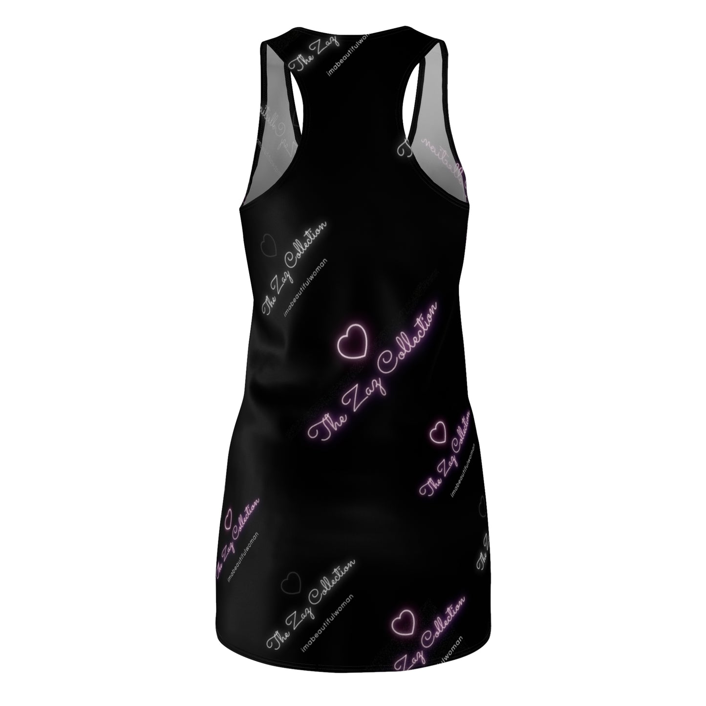 Women's Cut & Sew Racerback Dress (AOP)