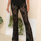 Lace High Waist Swim Pants