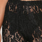 Lace High Waist Swim Pants