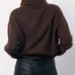 Basic Bae Turtleneck Long Sleeve Dropped Shoulder Sweater