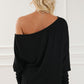 Pearl Trim Lantern Sleeve Top