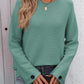 Round Neck Long Sleeve Sweater