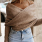 Long Sleeve Cropped Knit Top