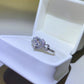 1 Carat Moissanite 925 Sterling Silver Ring