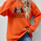 MERRY CHRISTMAS Round Neck Long Sleeve Sweatshirt