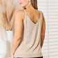 Basic Bae Openwork Scoop Neck Knit Tank Top