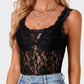 Lace Scoop Neck Tank