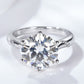 5 Carat  Moissanite Solitaire Ring