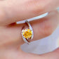 1 Carat Moissanite 925 Sterling Silver Ring