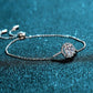 1 Carat Moissanite Chain Bracelet