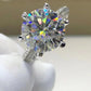 5 Carat  Moissanite 6-Prong Ring