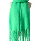 Fringe Detail Polyester Scarf