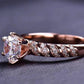 Moissanite 6-Prong Ring