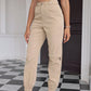 High Waist Pants with Pockets