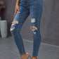Vintage Skinny Ripped Jeans