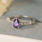 Amethyst 925 Sterling Silver Ring