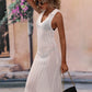 Openwork Johnny Collar Cover Up Dress