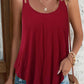 Scoop Neck Double-Strap Cami