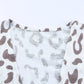 Leopard Long-Sleeve Open Front Cardigan