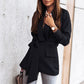 Belted Shawl Collar Blazer