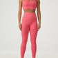 Leopard Crisscross Top and Leggings Active Set