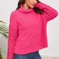 Turtle Neck Sleeve Detail Sweater