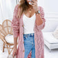 V-Neck Long Sleeve Cardigan