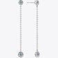 Moissanite Chain Earrings