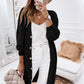 V-Neck Long Sleeve Cardigan