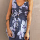 Printed Button Down Sleeveless Magic Dress