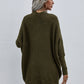 Waffle Knit Open Front Cardigan