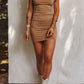 Spaghetti Strap Bodycon Mini Dress