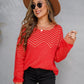 Round Neck Long Sleeve Sweater