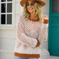 Round Neck Long Sleeve Sweater