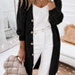 V-Neck Long Sleeve Cardigan