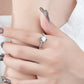 Darling You 925 Sterling Silver Moissanite Ring