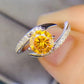1 Carat Moissanite 925 Sterling Silver Ring
