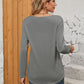 Square Neck Long Sleeve T-Shirt