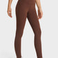Feel Like Skin Elastic Waistband Yoga Leggings