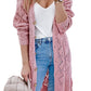 V-Neck Long Sleeve Cardigan
