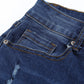 Distressed High Waist Skinny Jeans