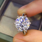 5 Carat Moissanite 6-Prong Ring