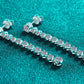 Baeful 1.18 Carat Moissanite Long Earrings
