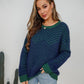 Round Neck Long Sleeve Sweater