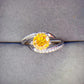 1 Carat Moissanite 925 Sterling Silver Ring
