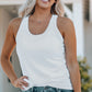 Racerback Scoop Neck Tank