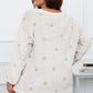 Plus Size Star Dropped Shoulder Top and Shorts Lounge Set