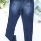 Distressed High Waist Skinny Jeans